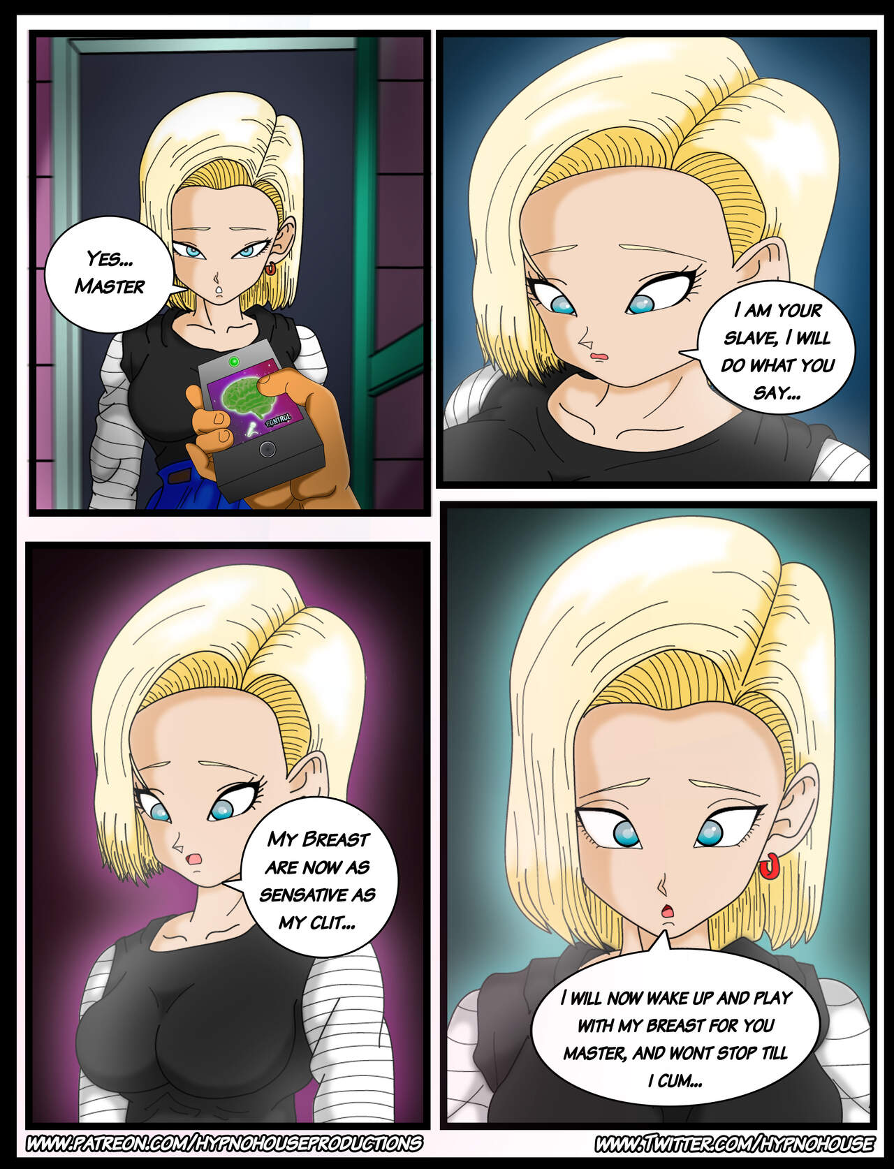 Double Feature Android 18 & Bulma is Yours! page 3 full