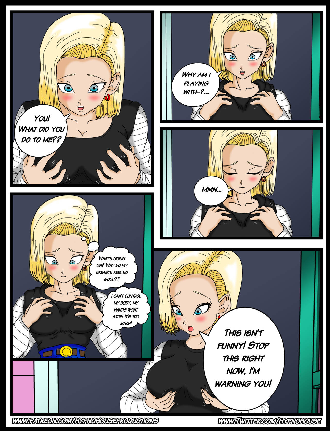 Double Feature Android 18 & Bulma is Yours! page 5 full
