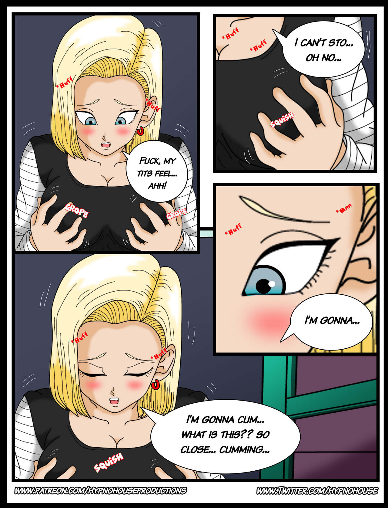 Double Feature Android 18 & Bulma is Yours! page 6 full