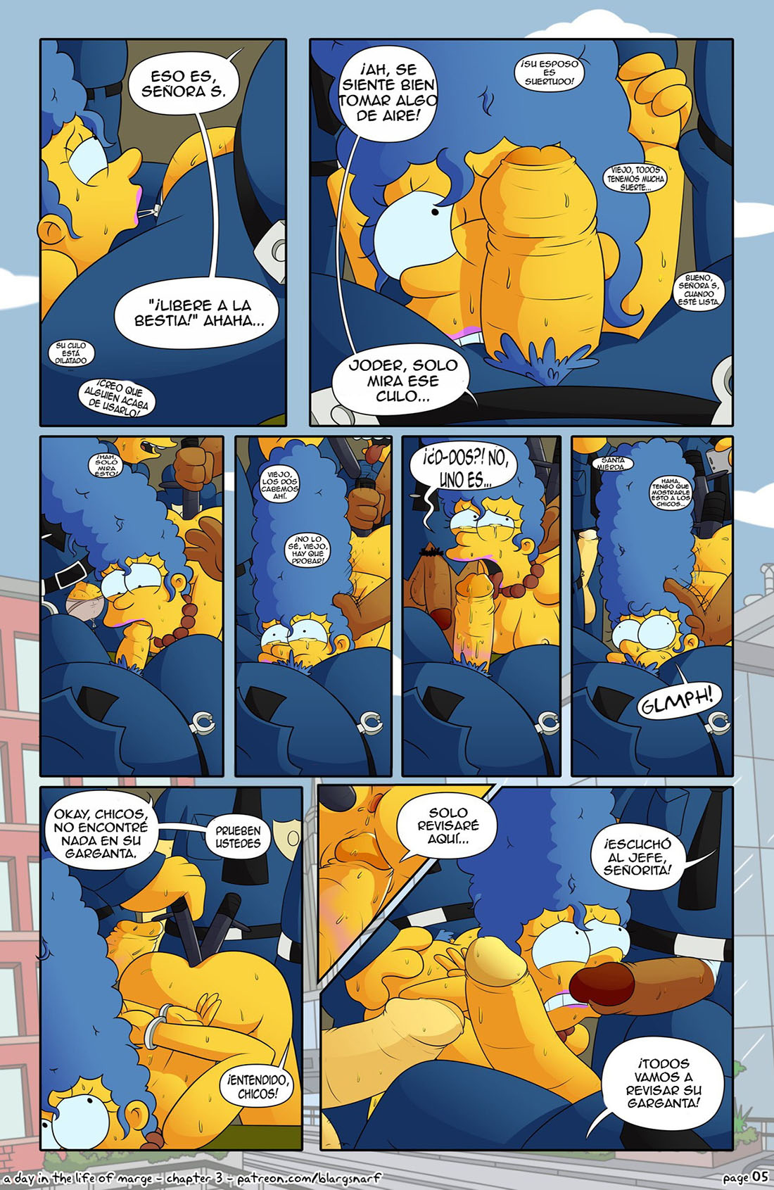 Un Dia en la Vida de MARGE  3 page 5 full