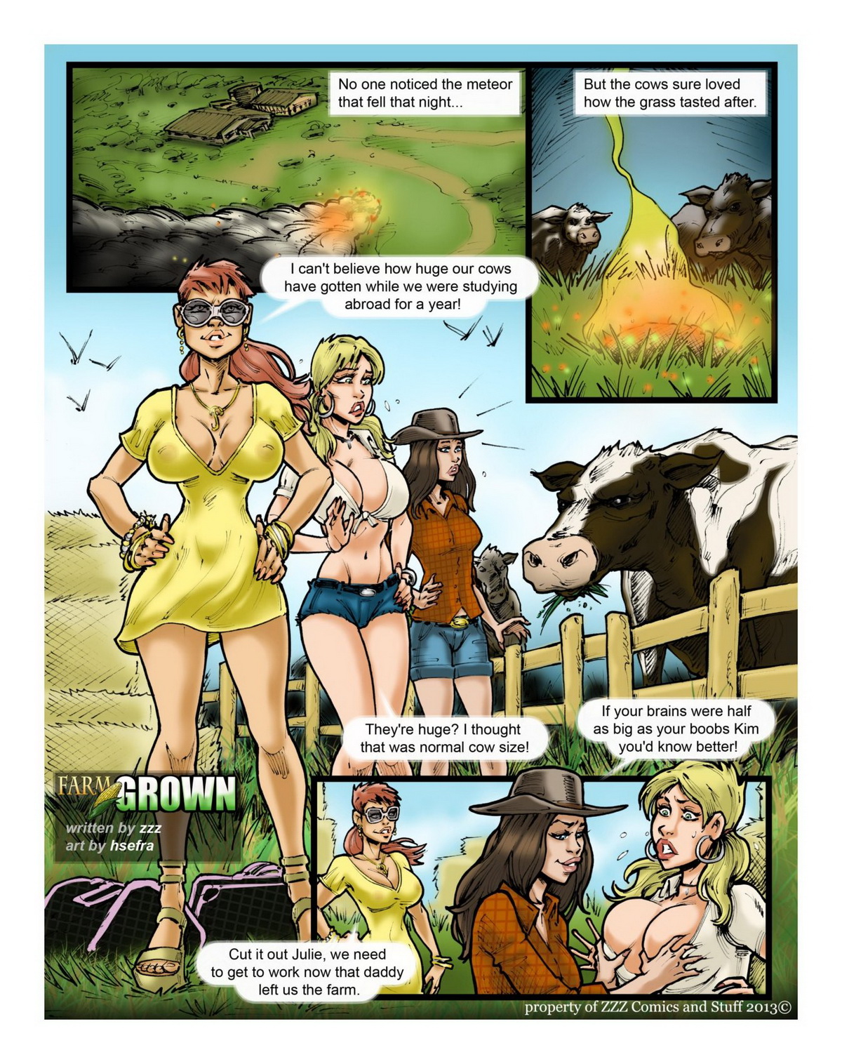 ZZZ Comics - Farm grown page 2 full