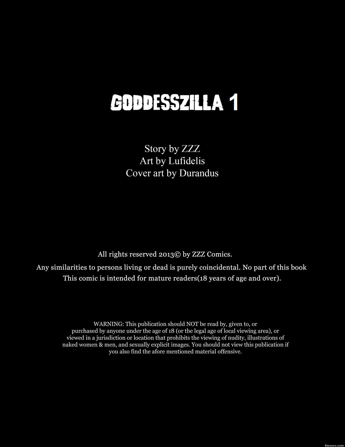 ZZZ Comics - Goddeszilla page 2 full
