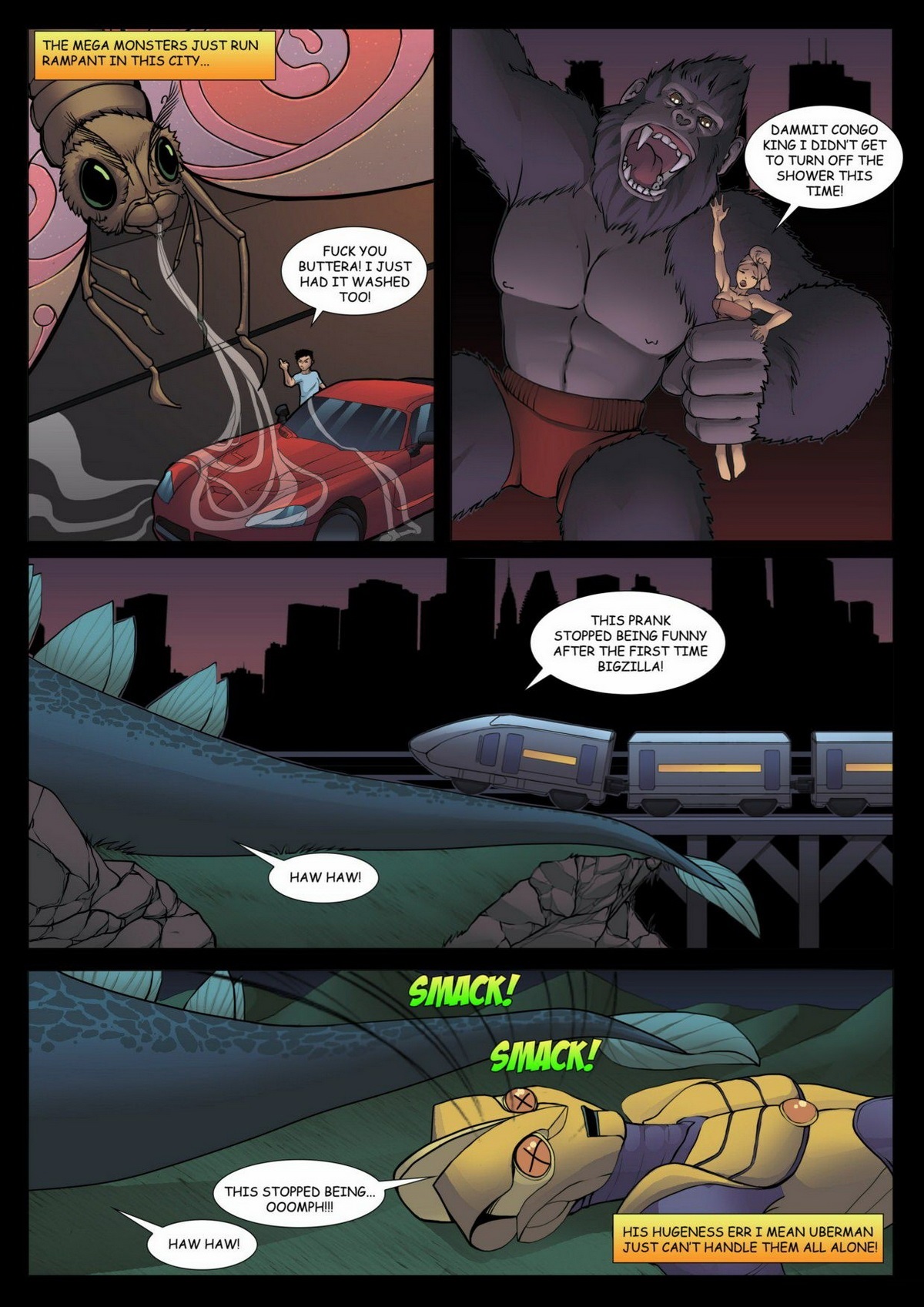 ZZZ Comics - Goddeszilla page 4 full