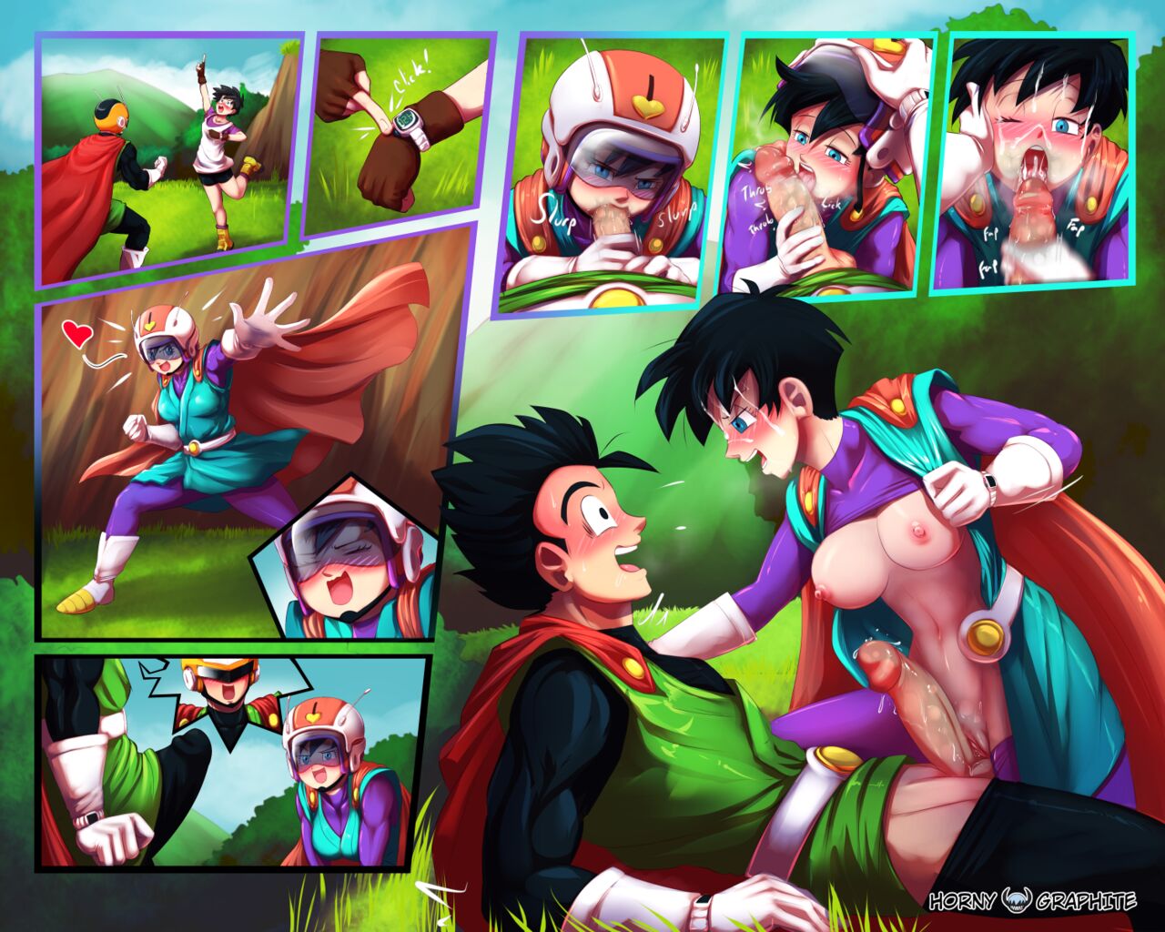 Introducing the Great Saiyaman 2! page 1 full
