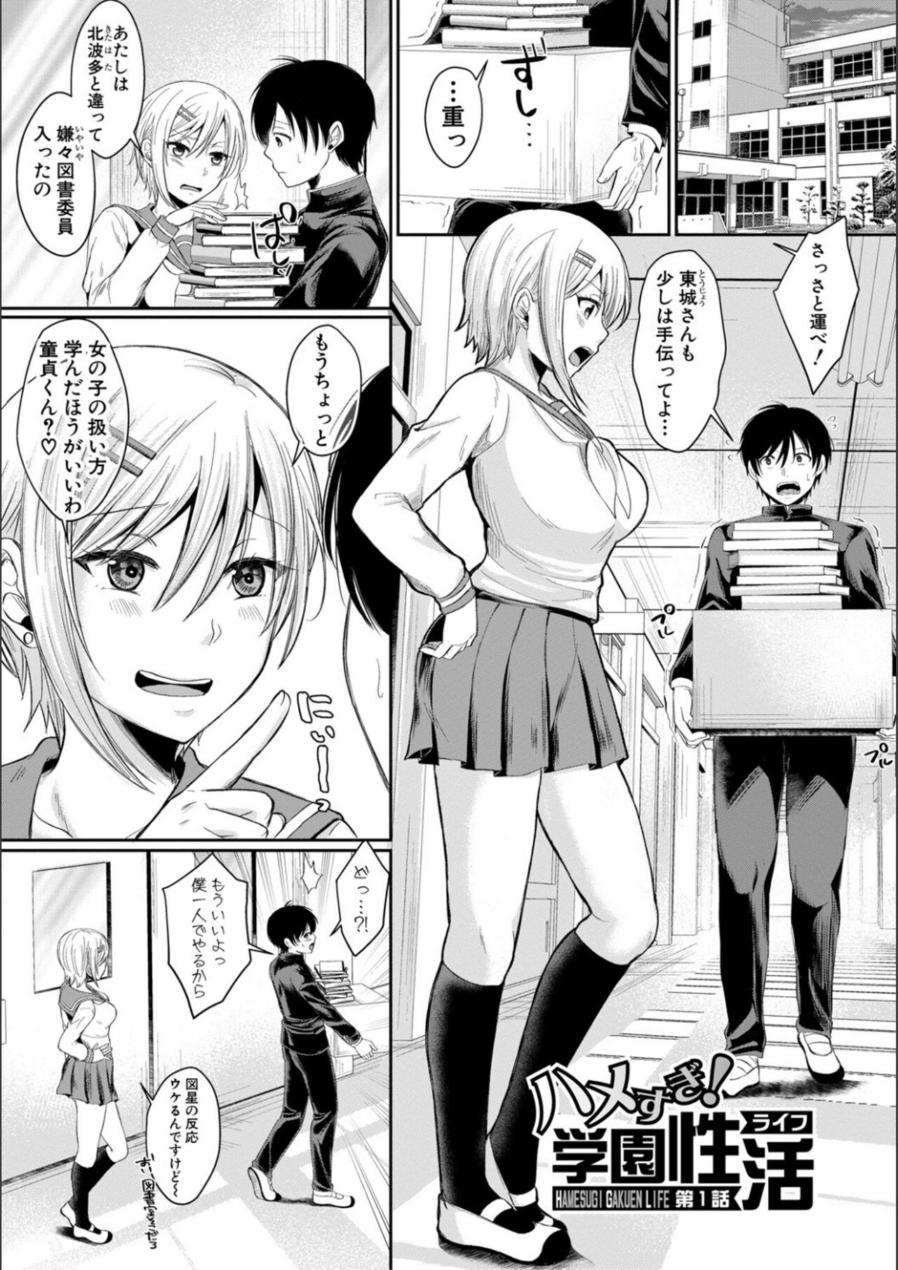 Hamesugi! Gakuen Seikatsu page 3 full