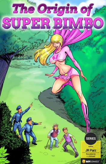 BotComics - The origin of Super-Bimbo (English) cover