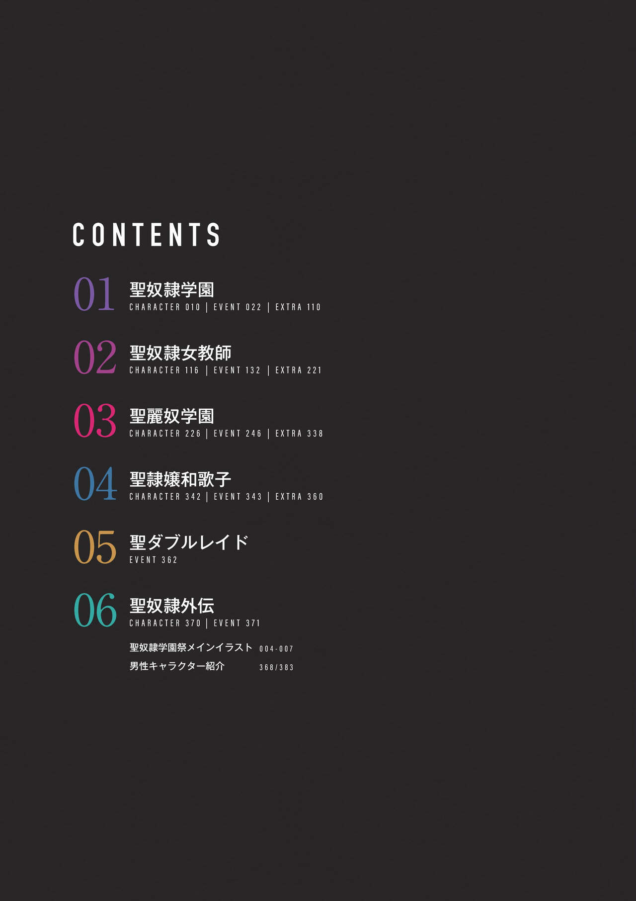 Sei Dorei Gakuensai Remaster Complete Box Digital Genga syu Seidorei Cyokyo Kiroku page 6 full