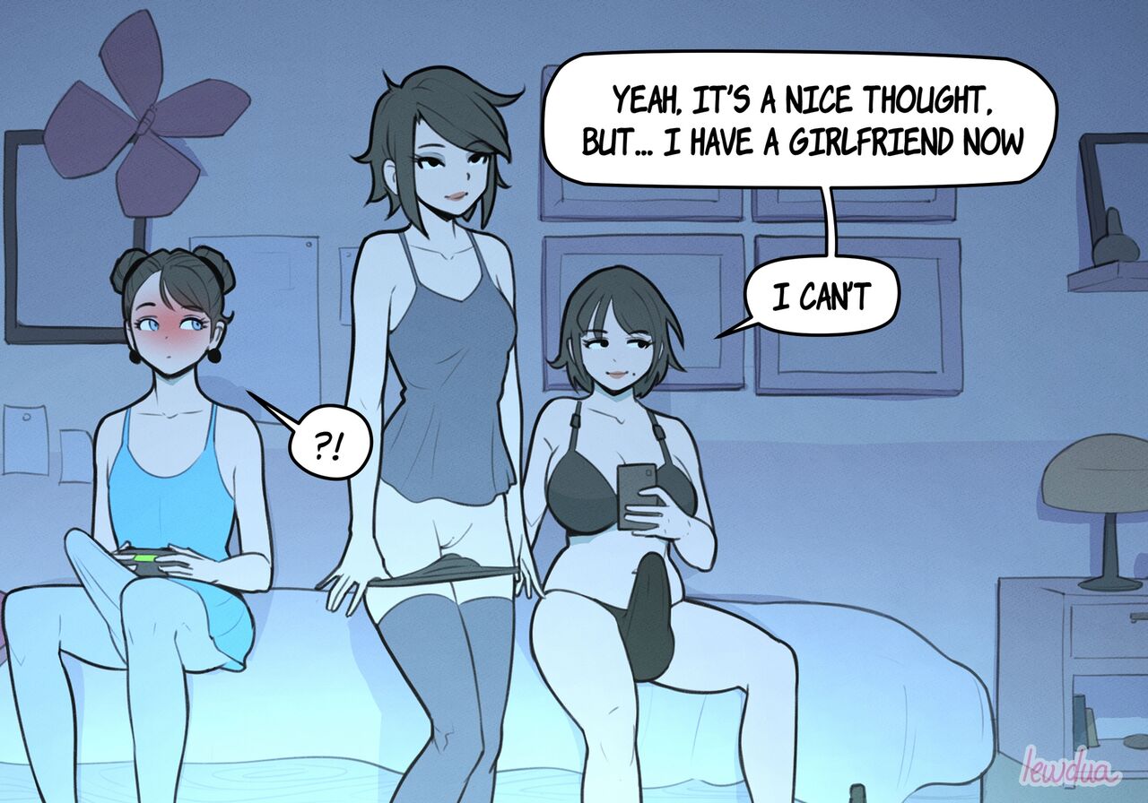Alice and Alison Playing Games with the Secret Lover at Night page 11 full