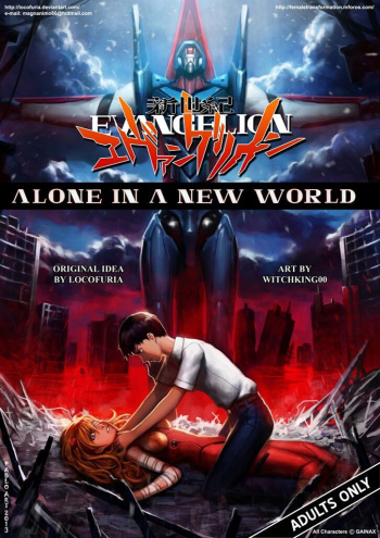 [Locofuria, Witchking00] Alone In A New World (Neon Genesis Evangelion) [Spanish] cover