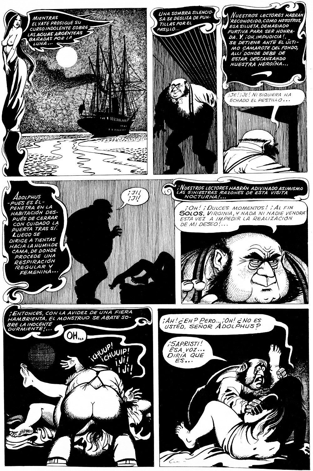 Las tribulaciones de Virginia 3 - El crucero infernal page 12 full