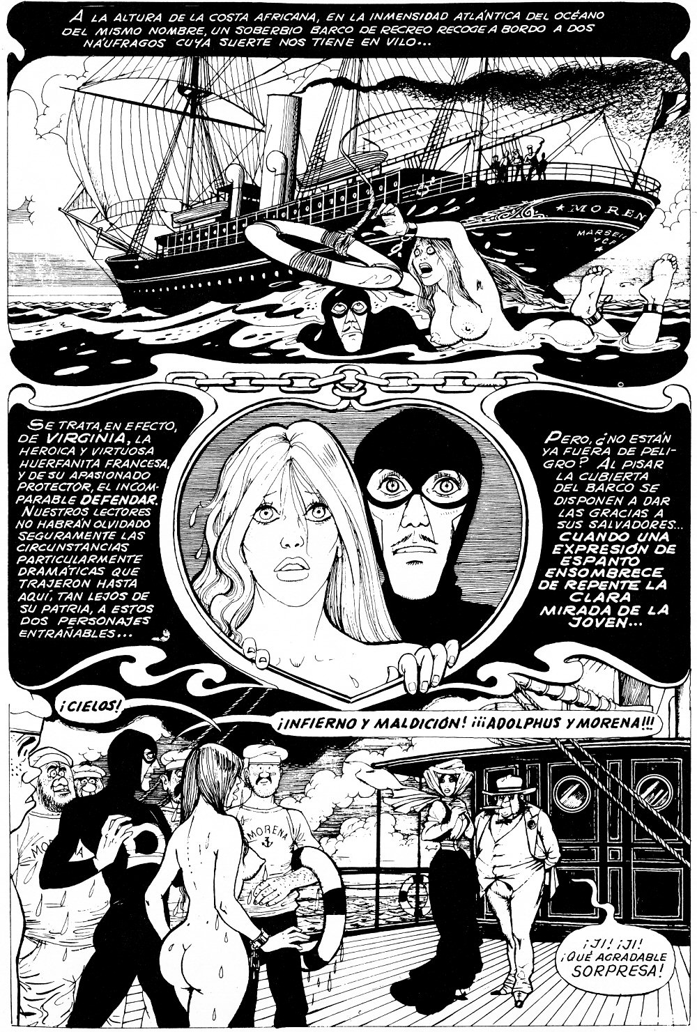 Las tribulaciones de Virginia 3 - El crucero infernal page 5 full
