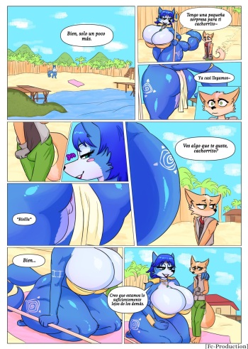 [Slicker Wolf] Momma Krystala Lil Fox [Spanish][Español][Fc-Production][Furry] cover