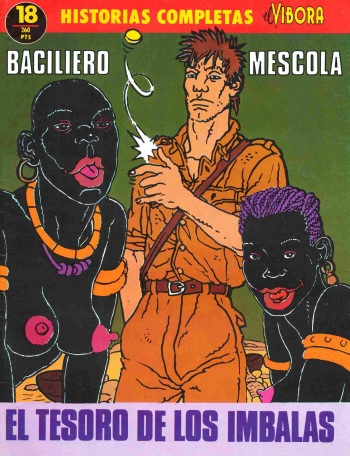 [Historias Completas de El Vibora] 18 El tesoro de los Imabalas  [Spanish] cover