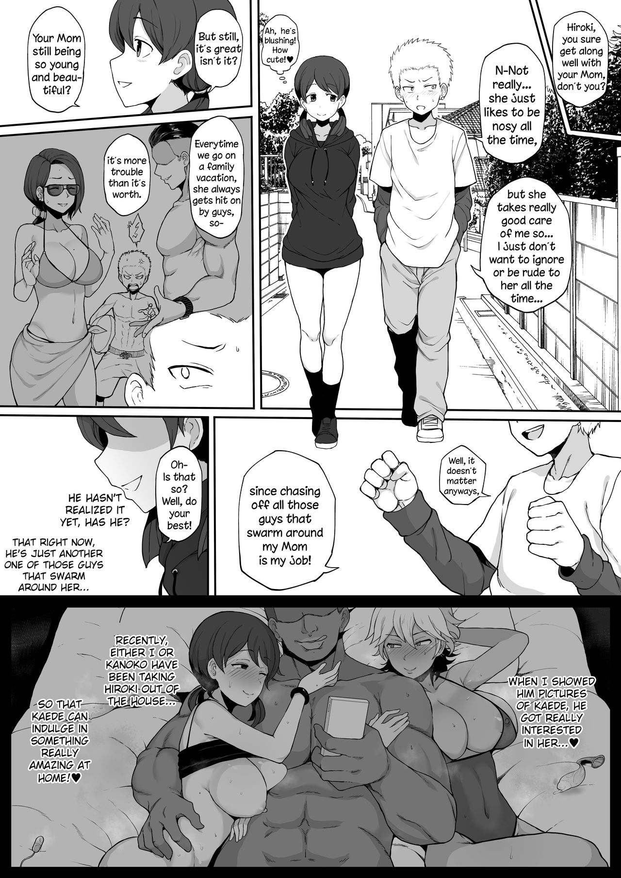 Kokujin no Tenkousei NTR ru Chapters 1-6 part 1 page 12 full