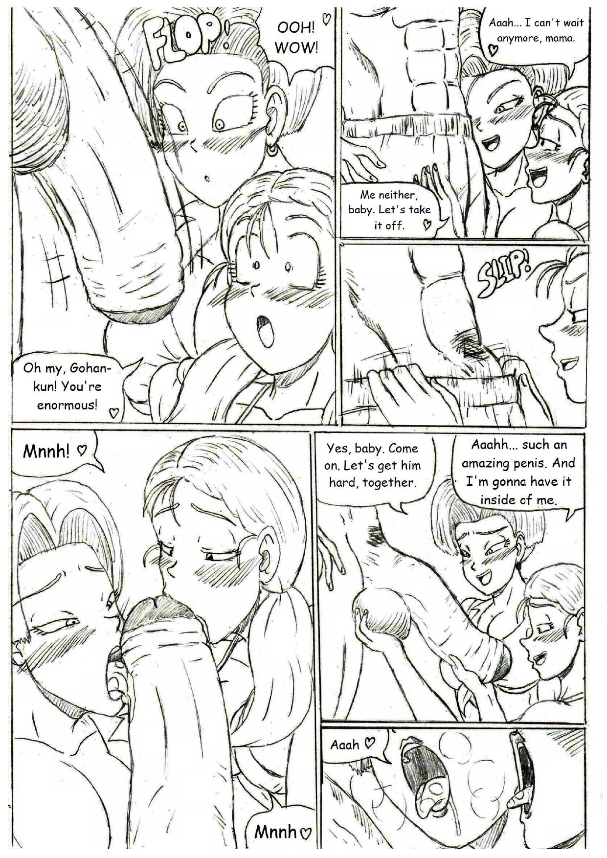 Dragon Ball NTR 9 - Daughter's First Time page 4 full