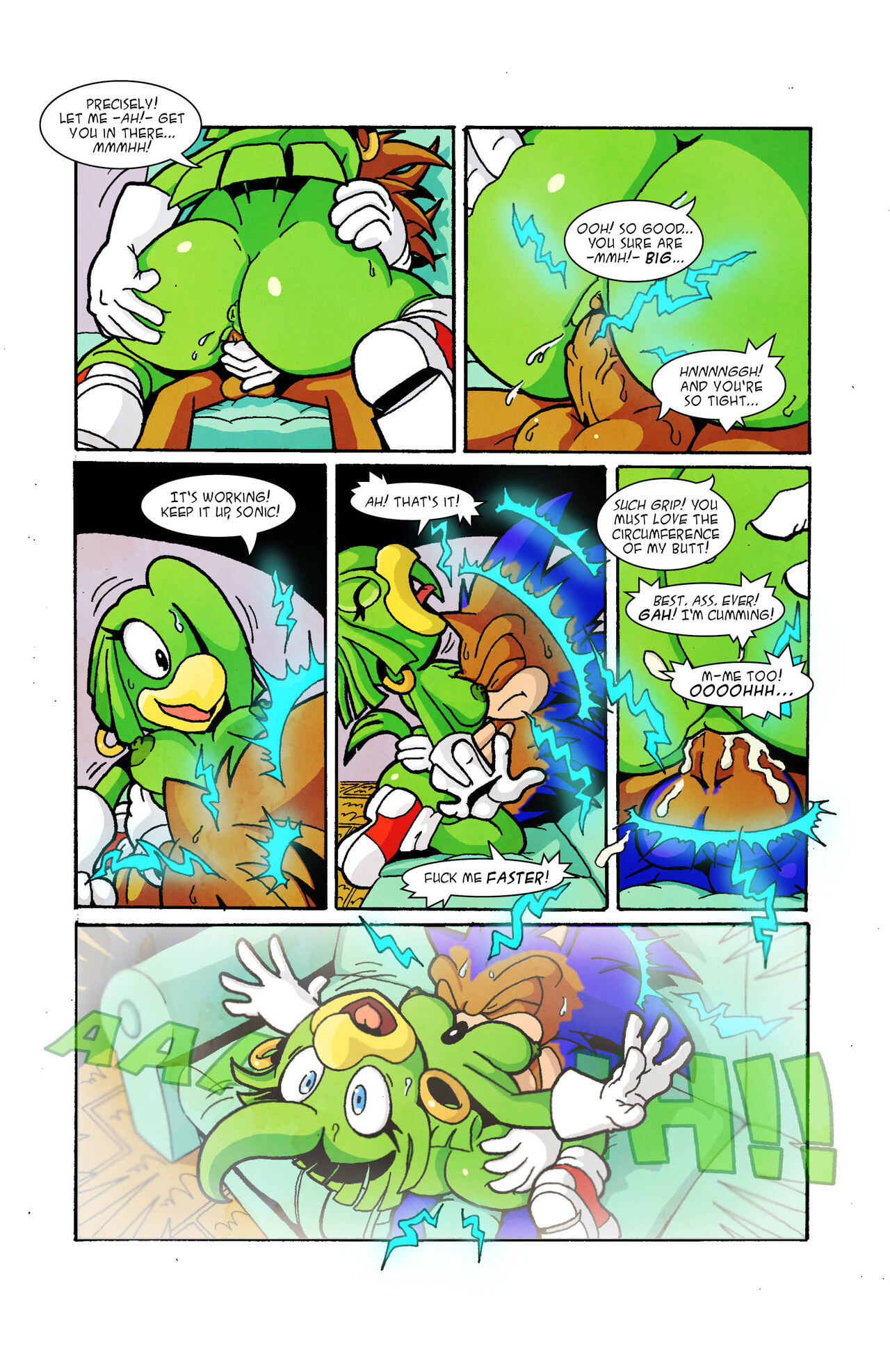 Sonic the Comic: Sonic & Tekno - Quickie Resolved page 7 full