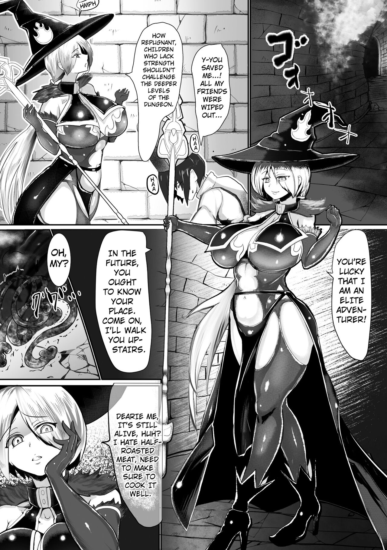 Witch of the Flaming Spear Milia page 2 full