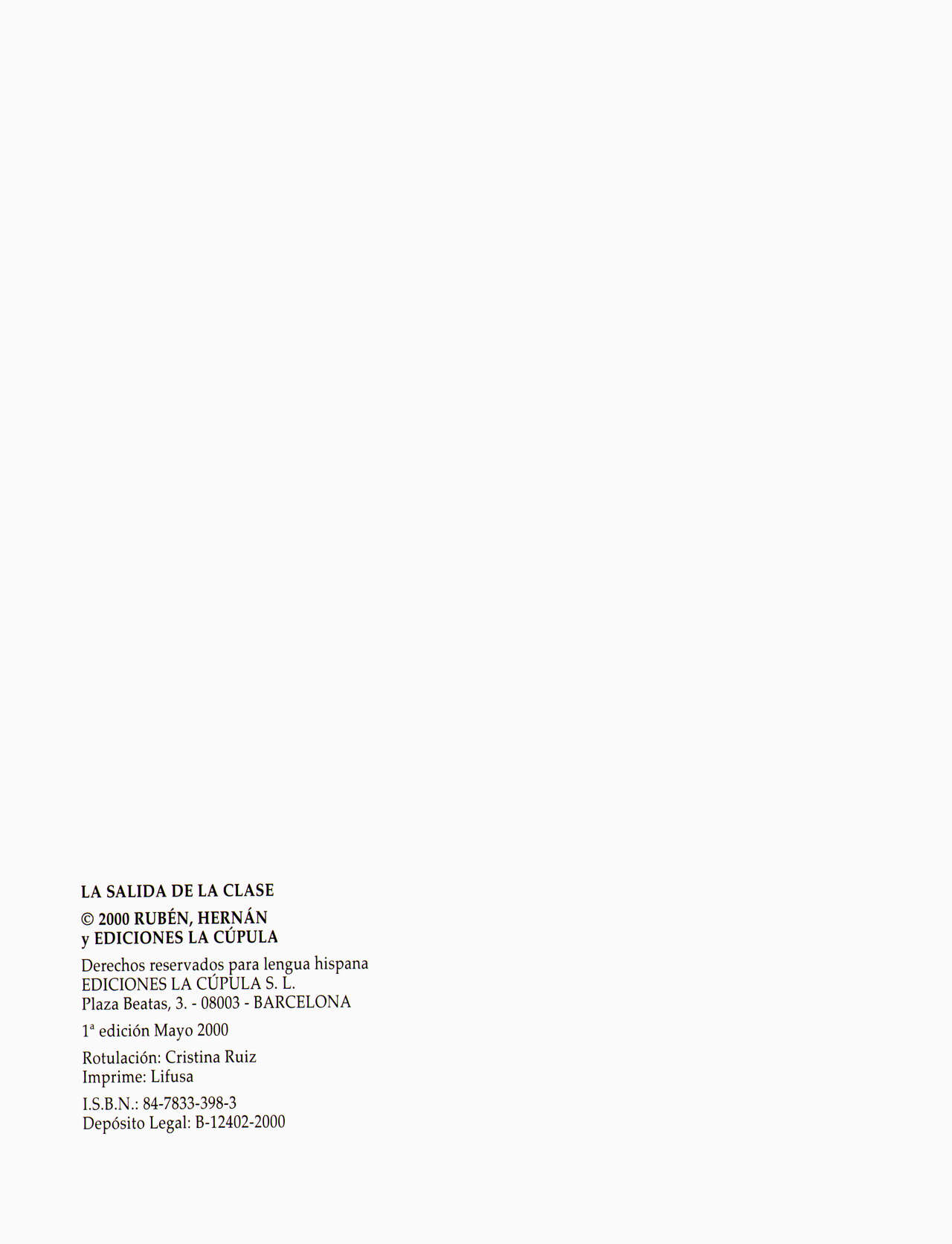 La salida de la clase page 4 full