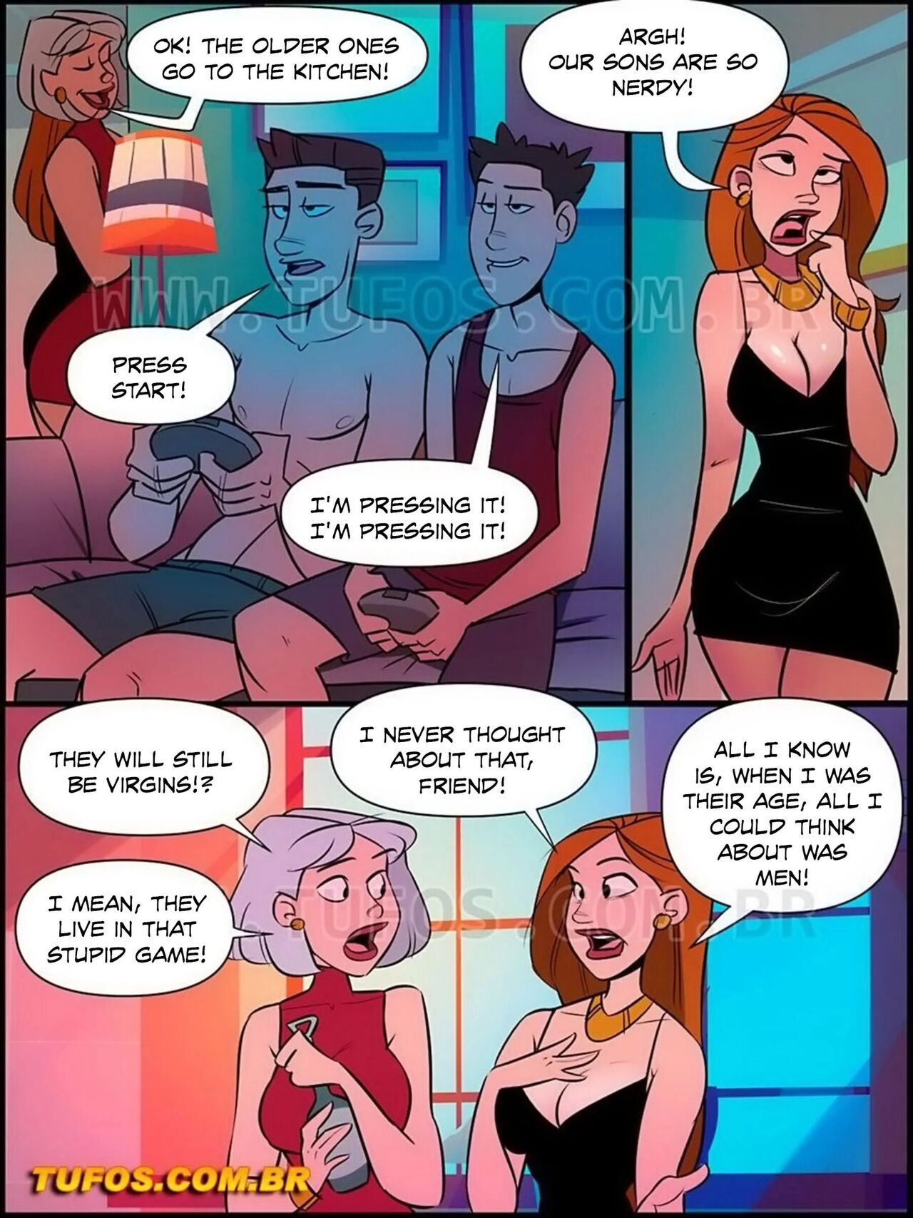Casa Da Mãe Joana 15 – Swapping Moms – Tufos - english page 5 full