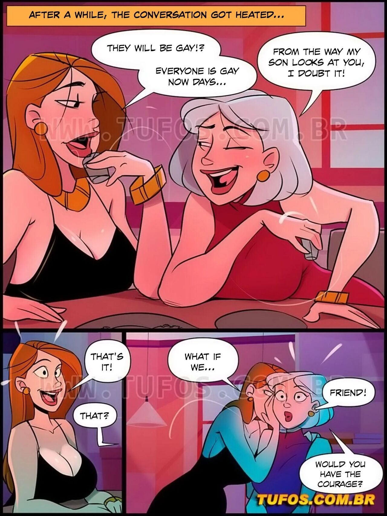 Casa Da Mãe Joana 15 – Swapping Moms – Tufos - english page 6 full