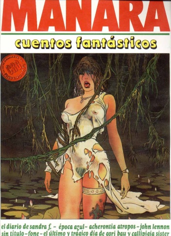 [Milo Manara]  Cuentos Fantásticos (Ed. 1987) [Spanish] cover