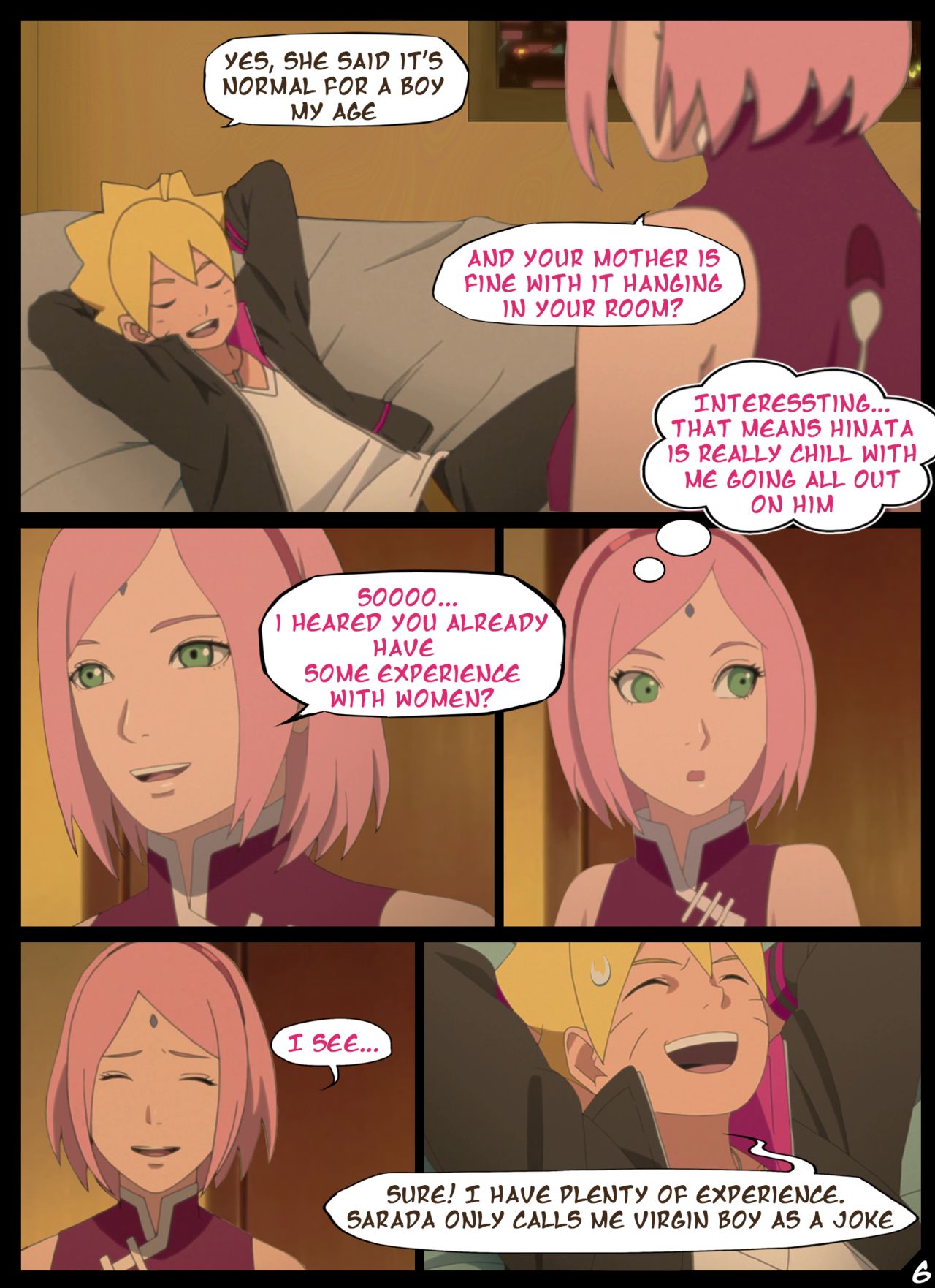 Boruto`s Birthday Clash page 7 full