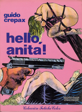 Guido Crepax - Hello, Anita!  [Spanish] cover