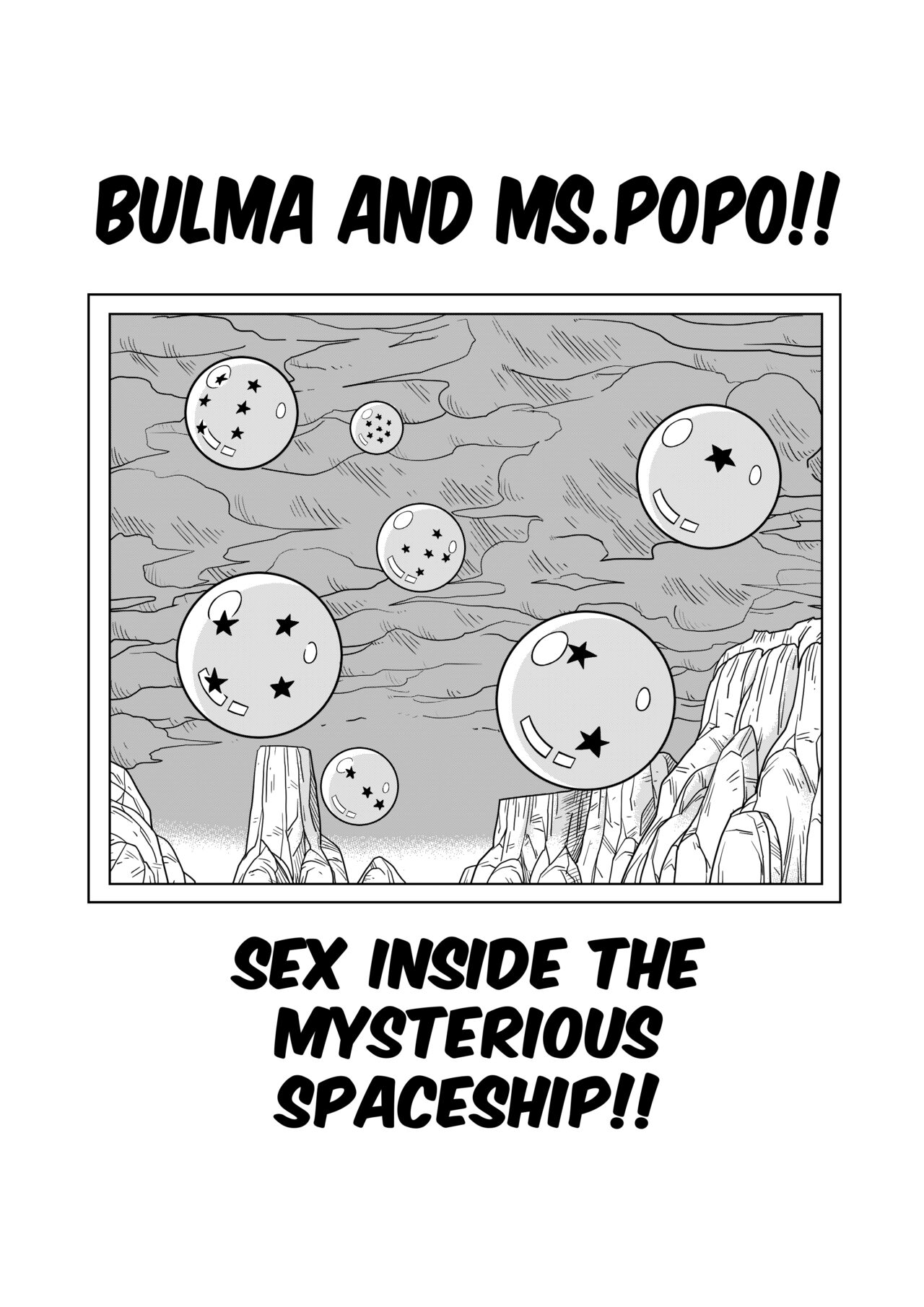 Dagon Ball - Bulma meets Mr.Popo - Sex inside the Mysterious Spaceship! page 4 full