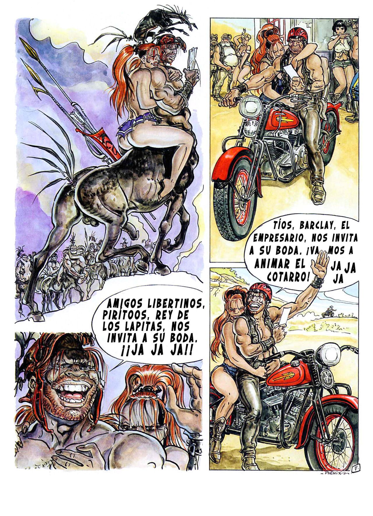 The Centaurs page 11 full