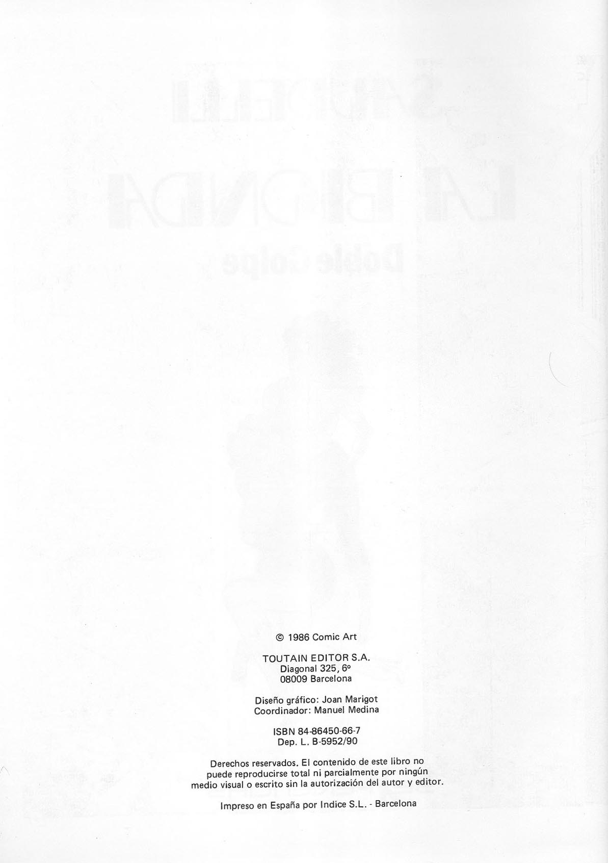 Bionda, La: Doble Golpe, page 4 full