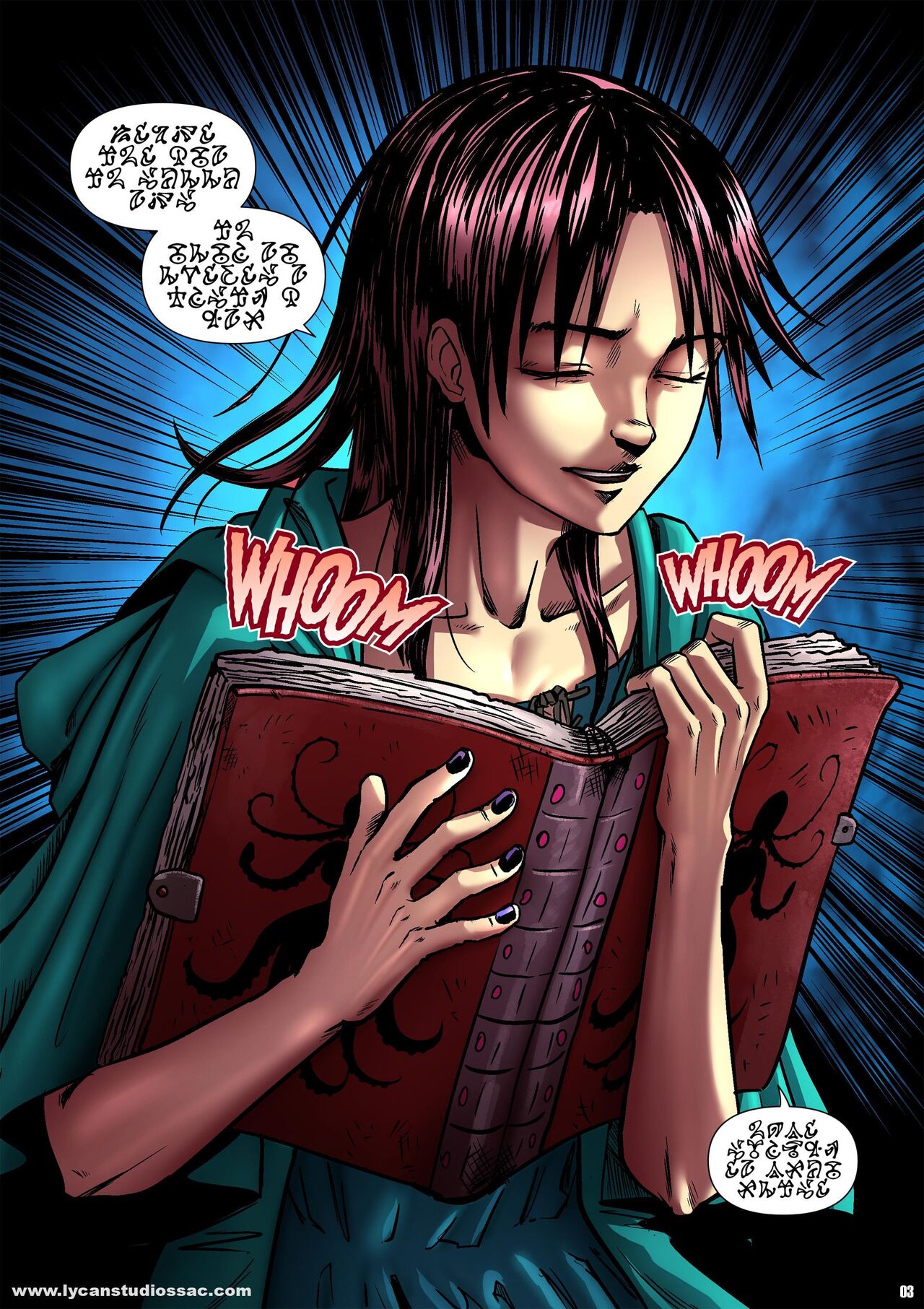 Lovecraft Girl page 6 full
