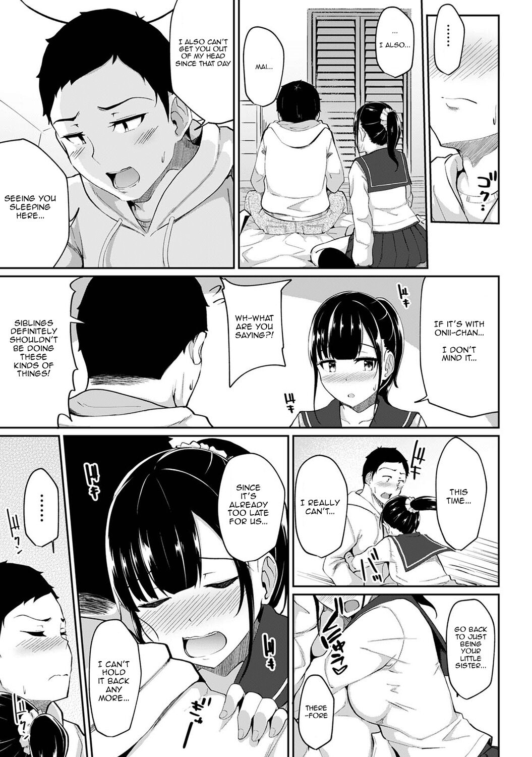 Asa Okitara Imouto ga Hadaka Apron Sugata datta node Hamete Mita | I Woke Up to my Naked Apron Sister and Tried Fucking Her - Ch.2 page 8 full