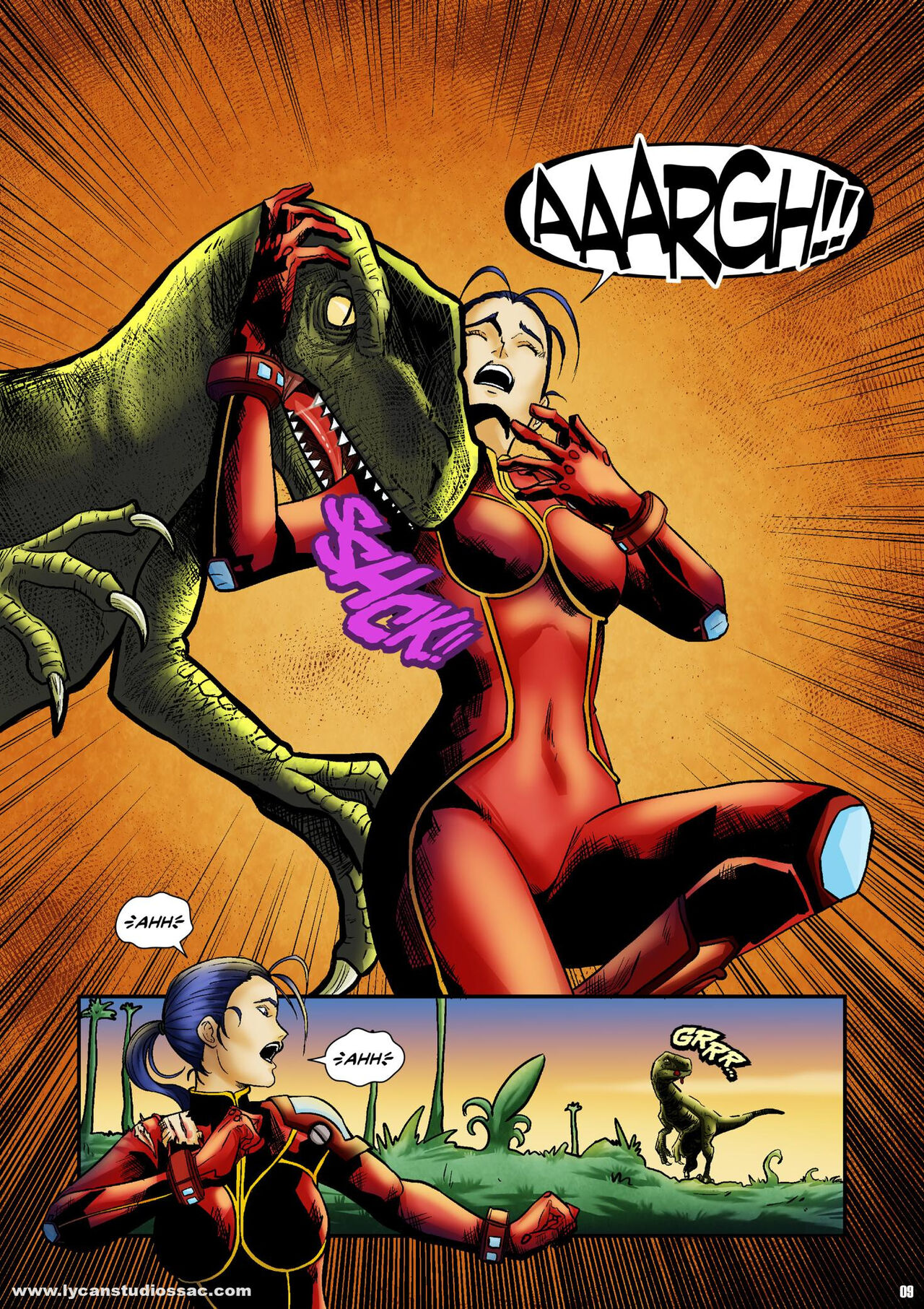 Cara and The Raptor Society page 12 full