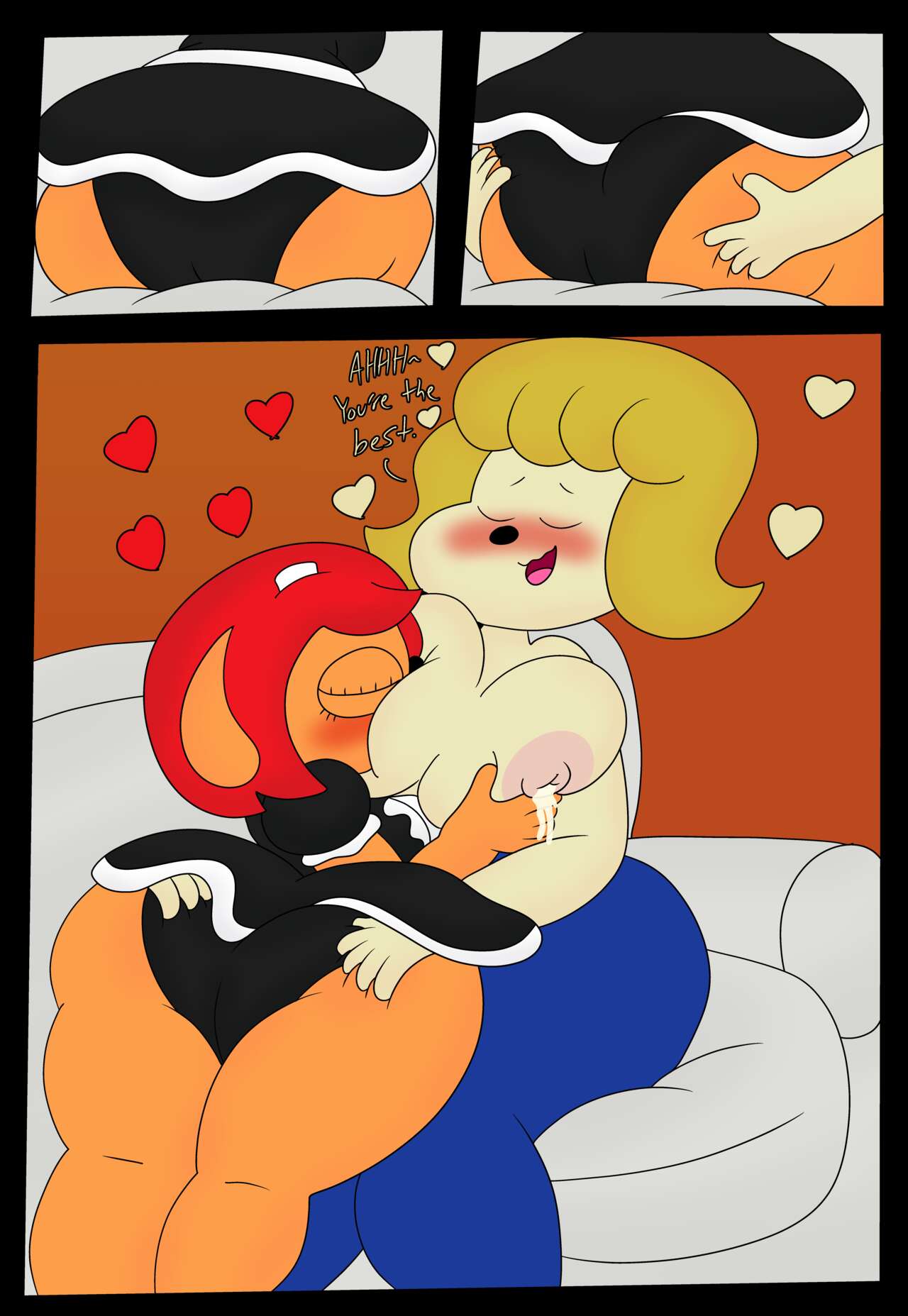 Um Jammer Lammy: Milky Treats page 12 full