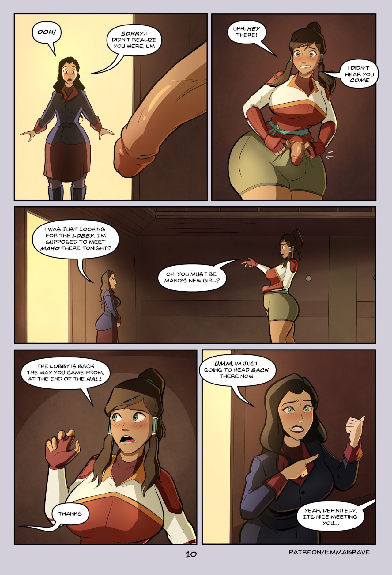 Korra: Book One page 10 full