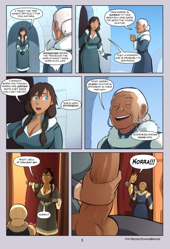 [EmmaBrave] Korra: Book One (The Legend of Korra) cover