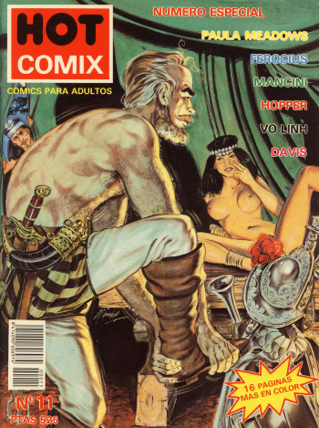Hot Comix 11 (spanish) cover