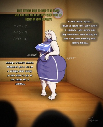 Toriel's corruption - Toby Art cover