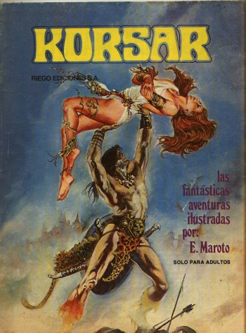 [Esteban Maroto] Korsar [Spanish] cover