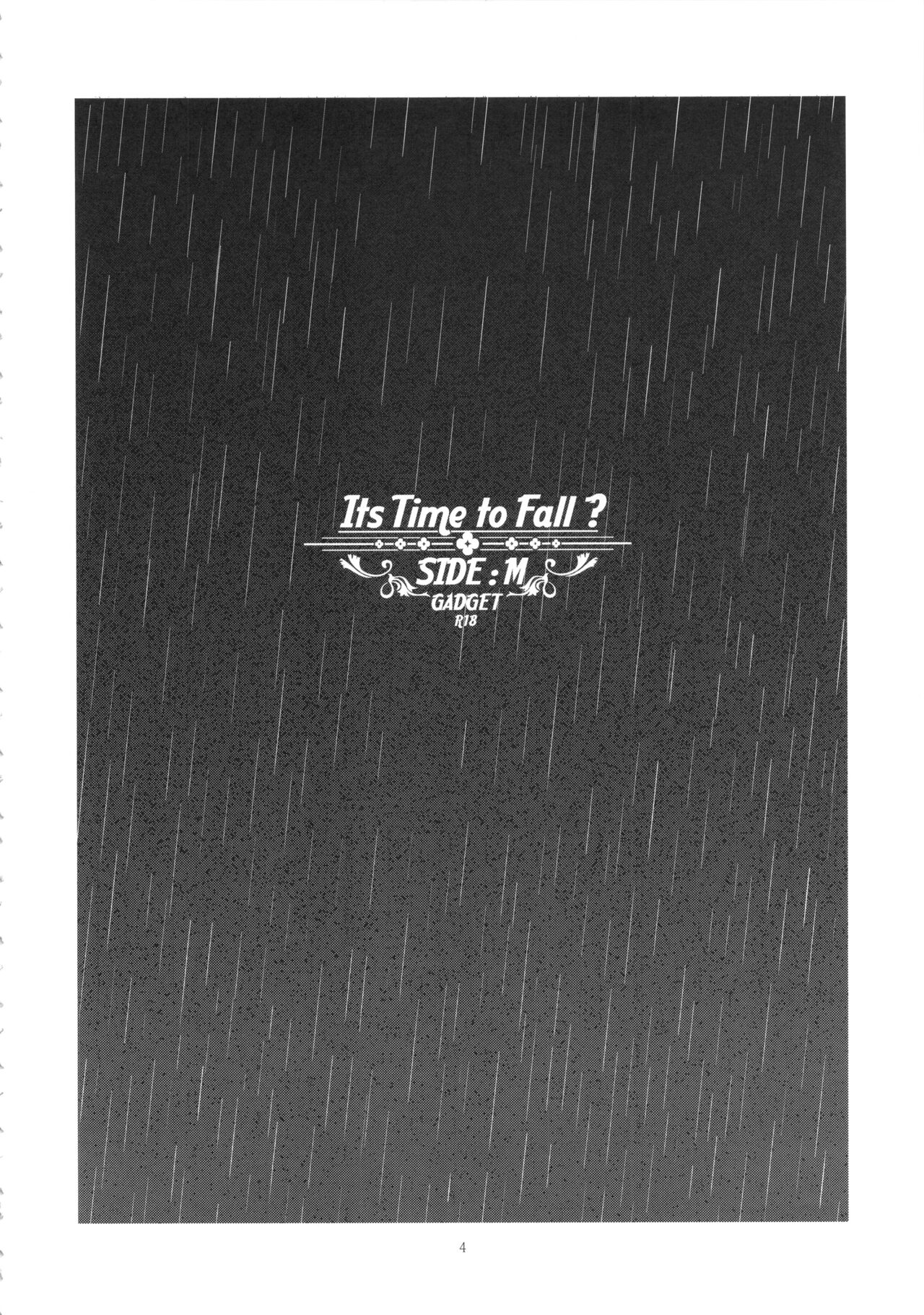 Its Time to Fall? SIDE:M page 3 full
