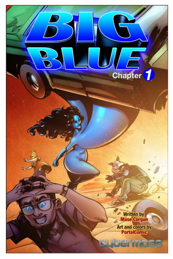 Cybermass - Big Blue, Juggs of Justice (English) cover