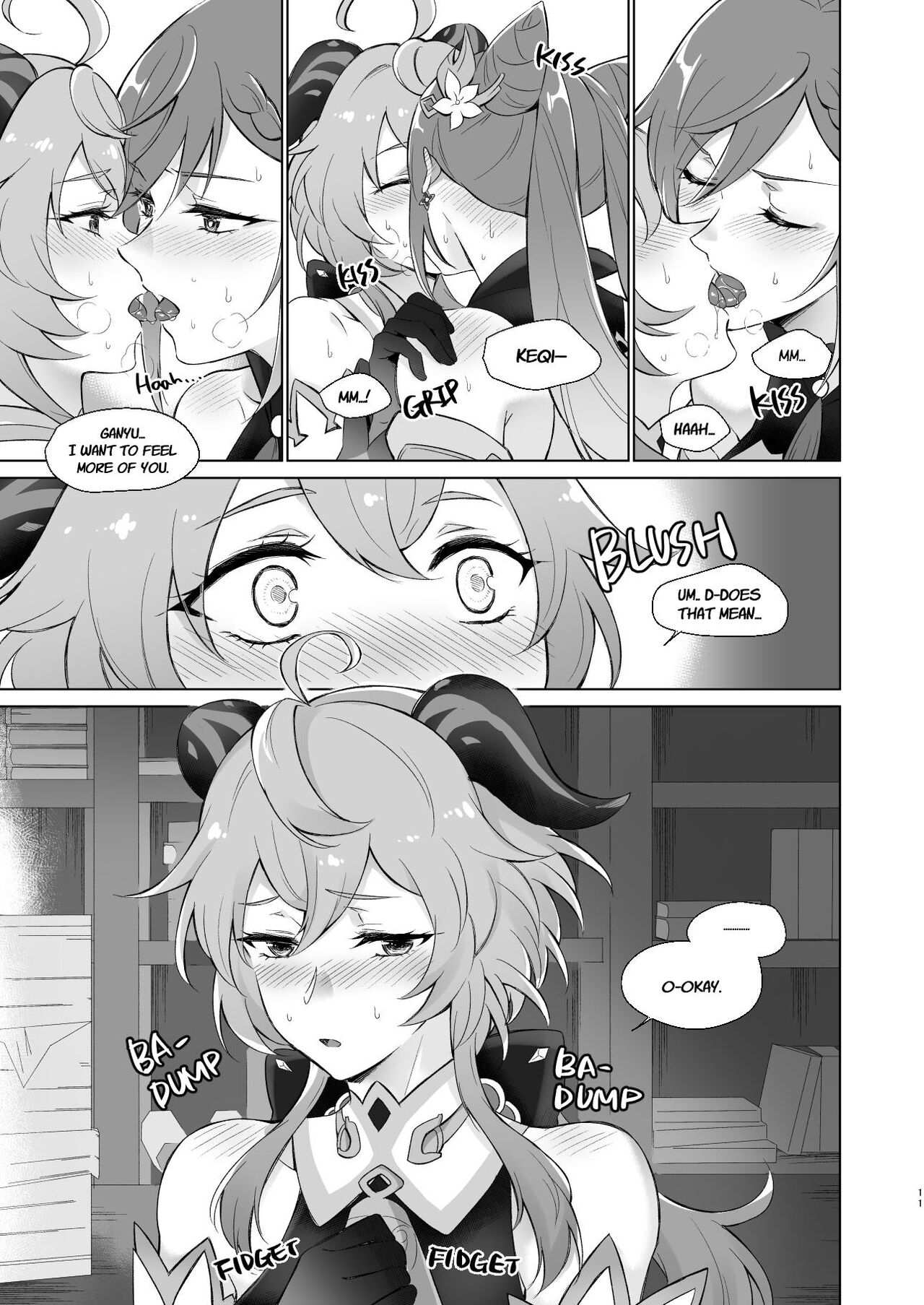 Ganyu to Ecchi ga Shitai! - Sleep with me, Ganyu page 10 full