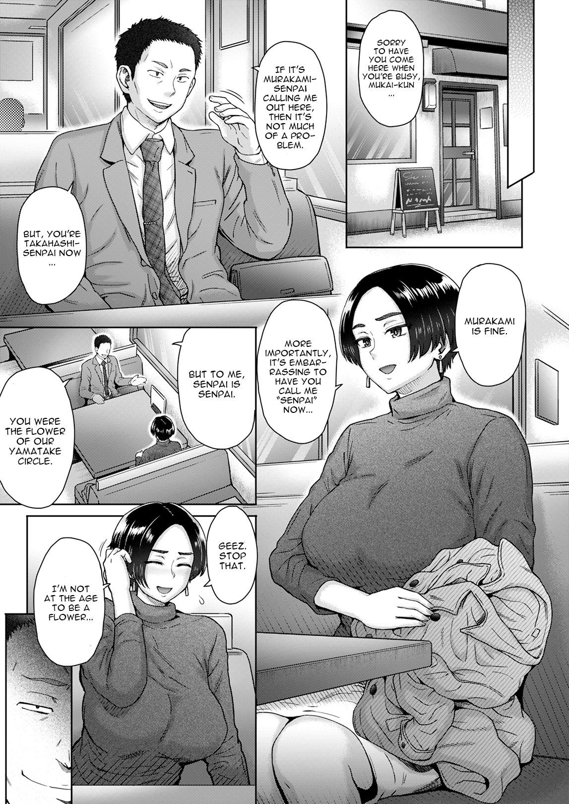 Anegohada Hitozuma Hitomi  ~Daigaku Jidai no Kouhai ni...~ page 4 full