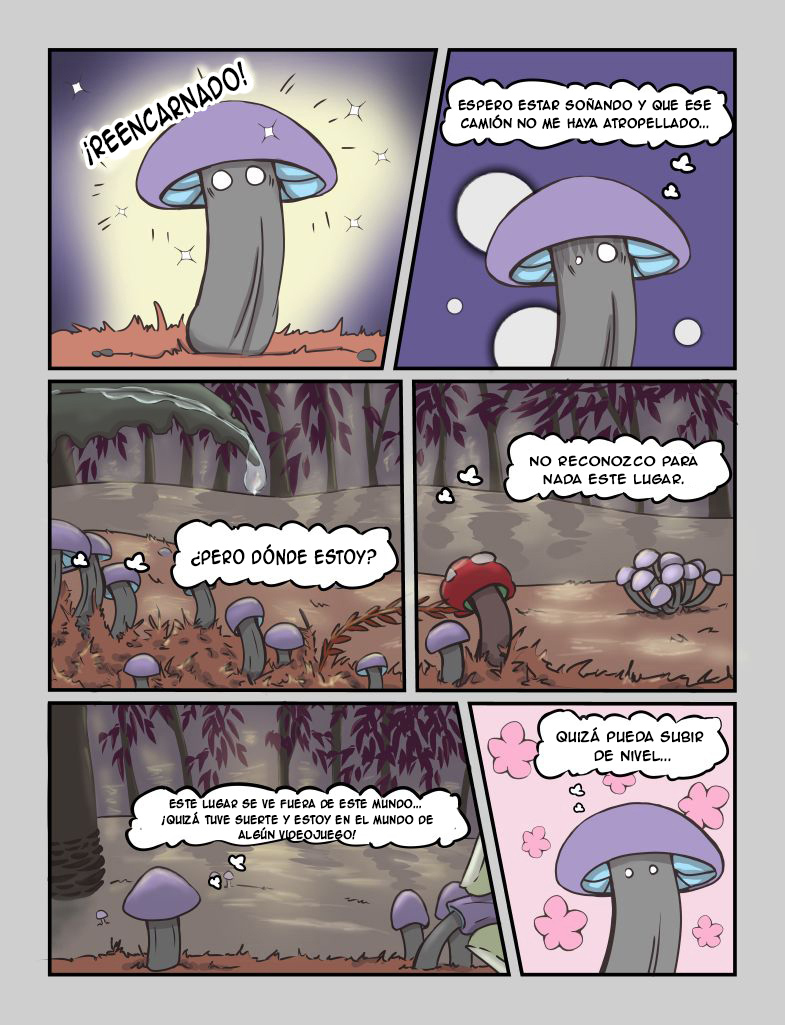 I was reincarnated as a mushroom! page 3 full