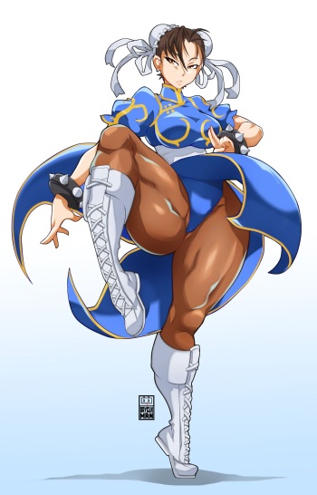 [Bayeuxman] Chun-Li cover