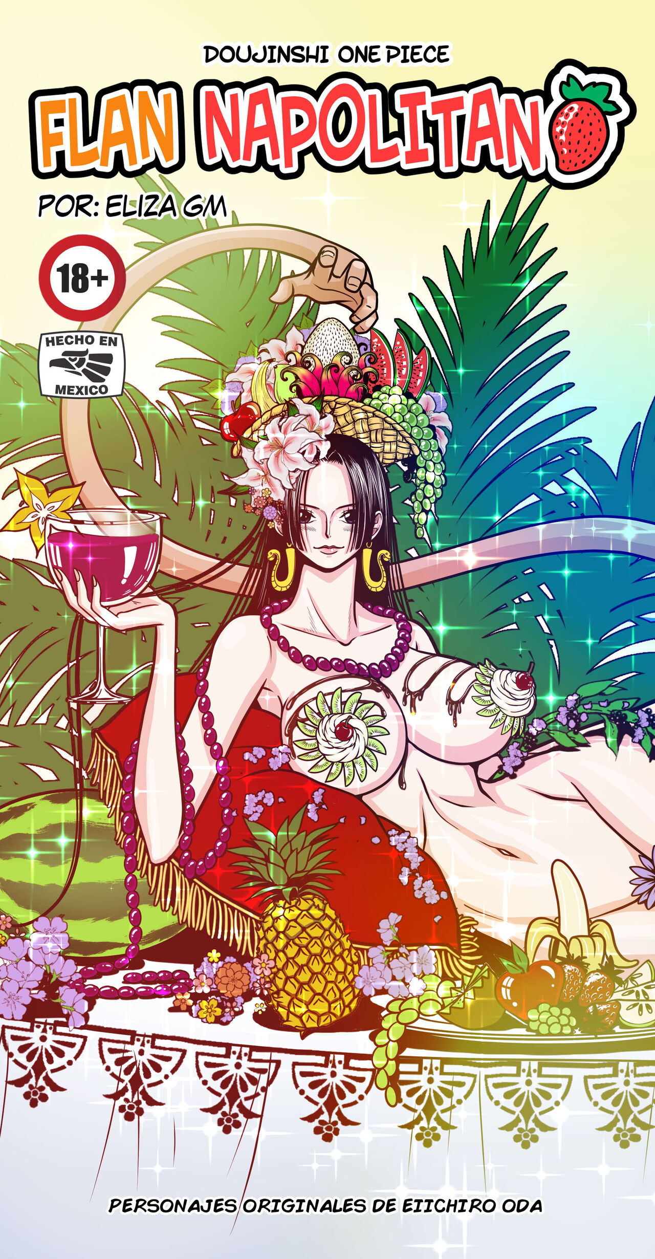 Flan napolitano one piece comic