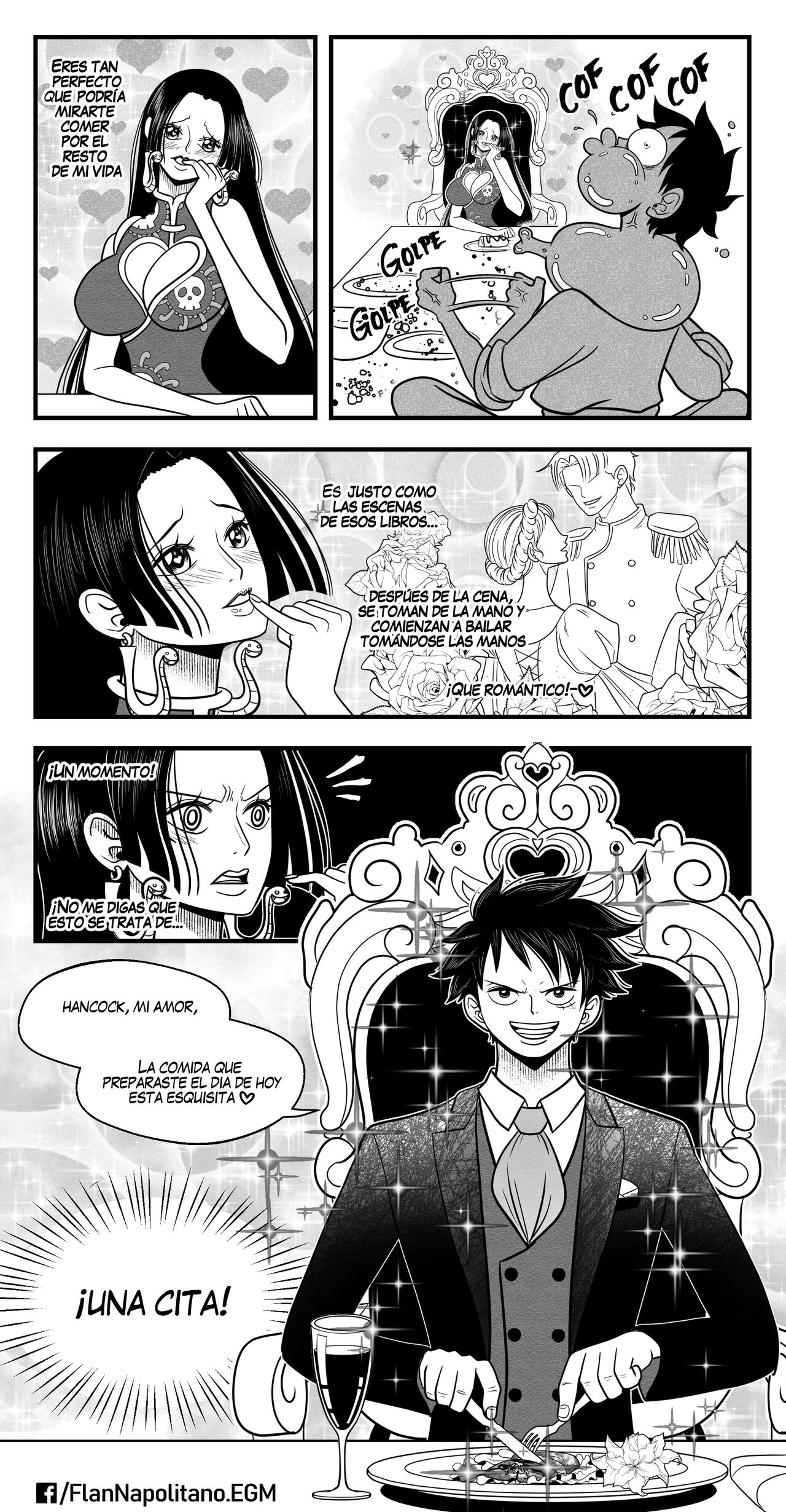Flan Napolitano - Hancock x Luffy Parte 1 page 12 full