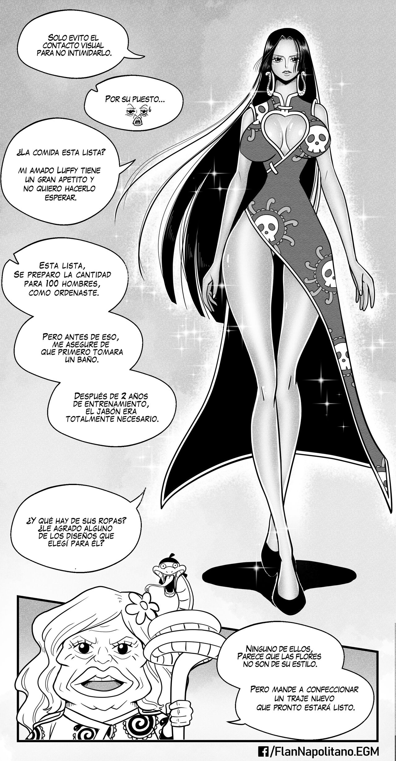 Flan Napolitano - Hancock x Luffy Parte 1 page 4 full