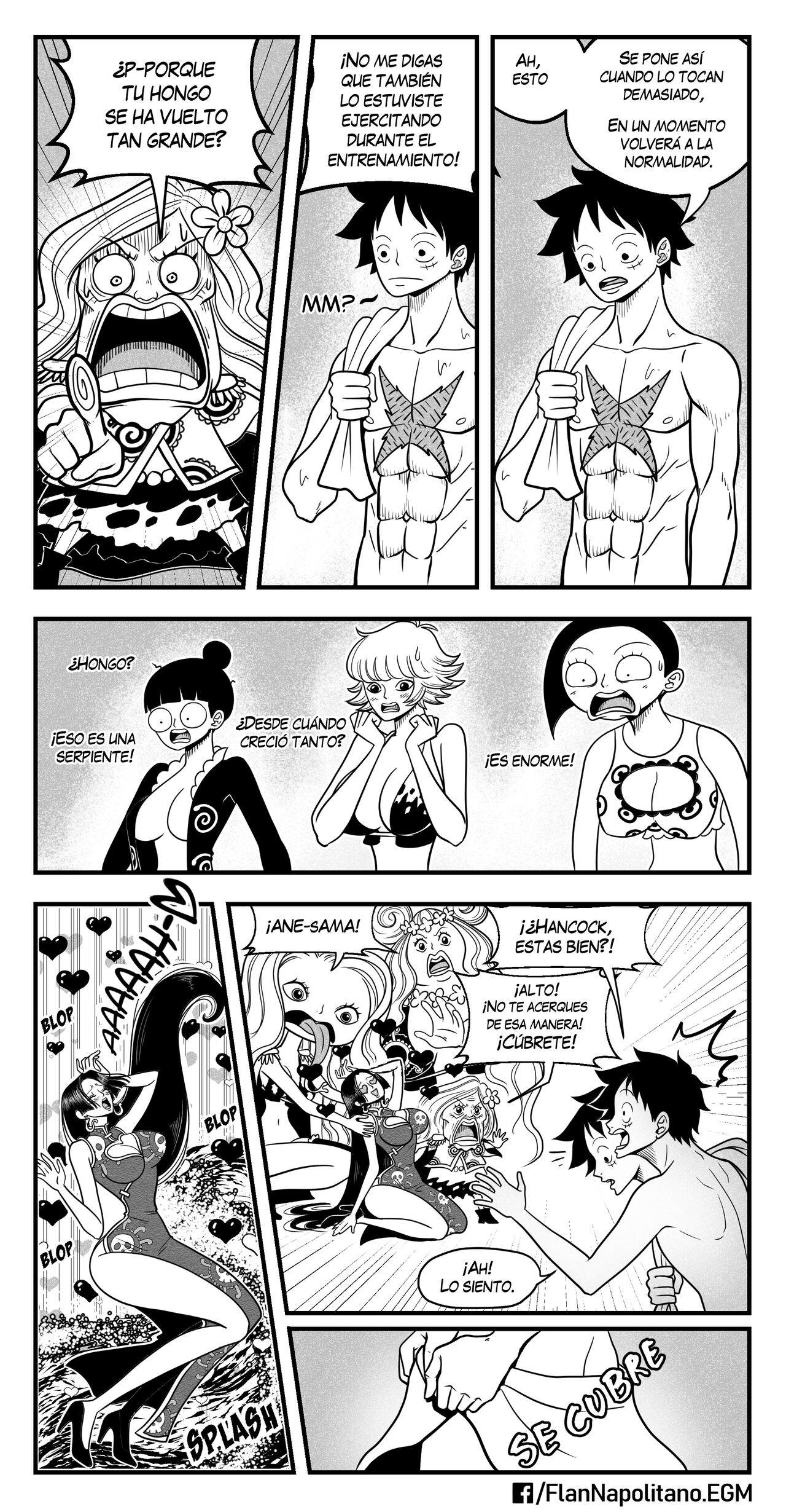 Flan Napolitano - Hancock x Luffy Parte 1 page 9 full