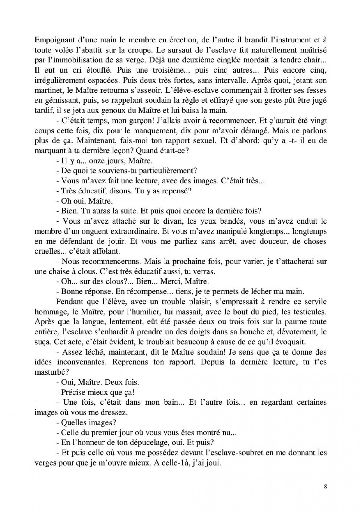 Dressage suivi de Une brune piquante page 9 full